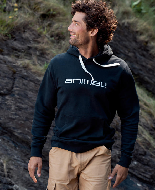 Driver Mens Organic Hoodie - Black – Animal