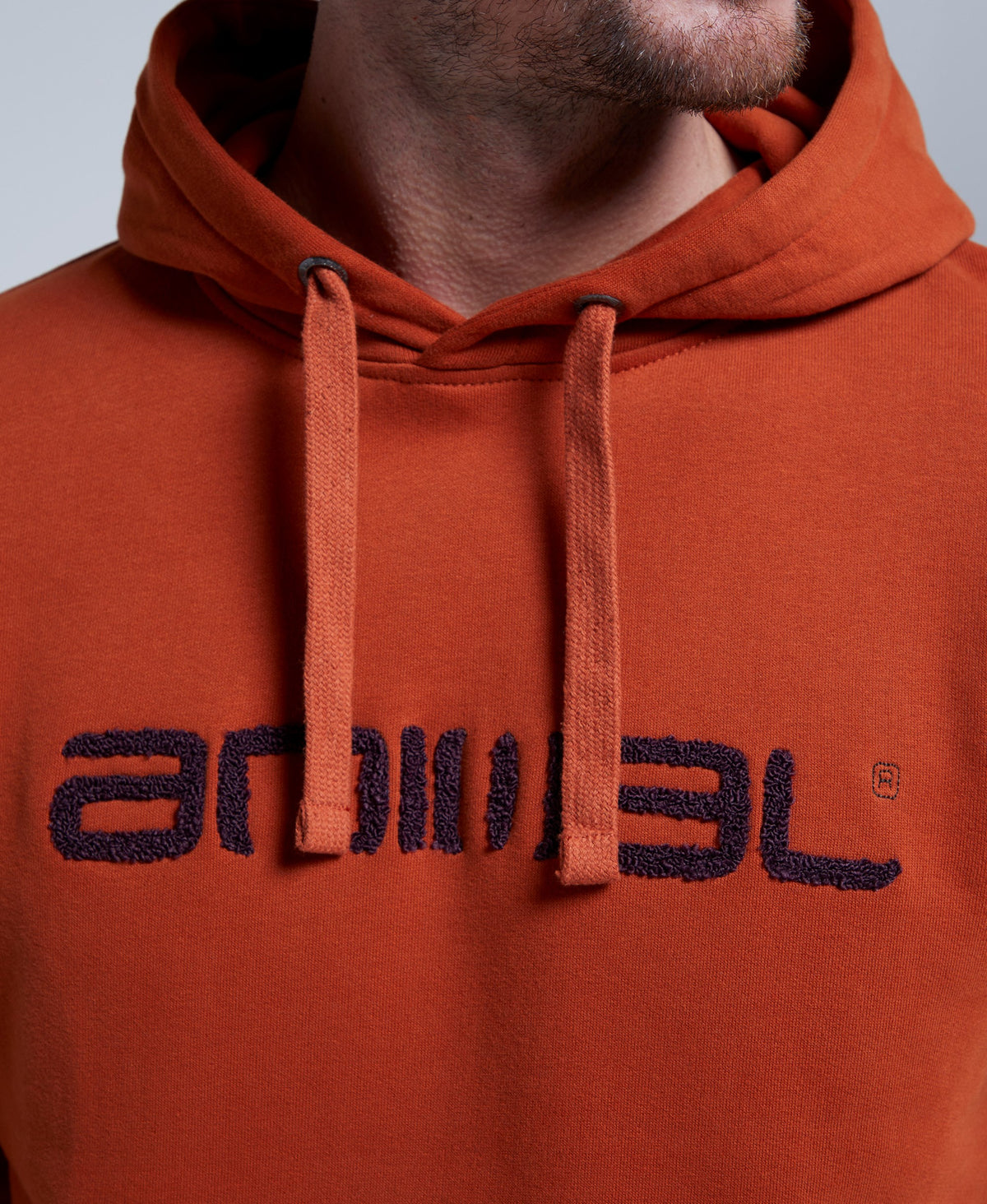 Rocky Mens Hoodie - Orange