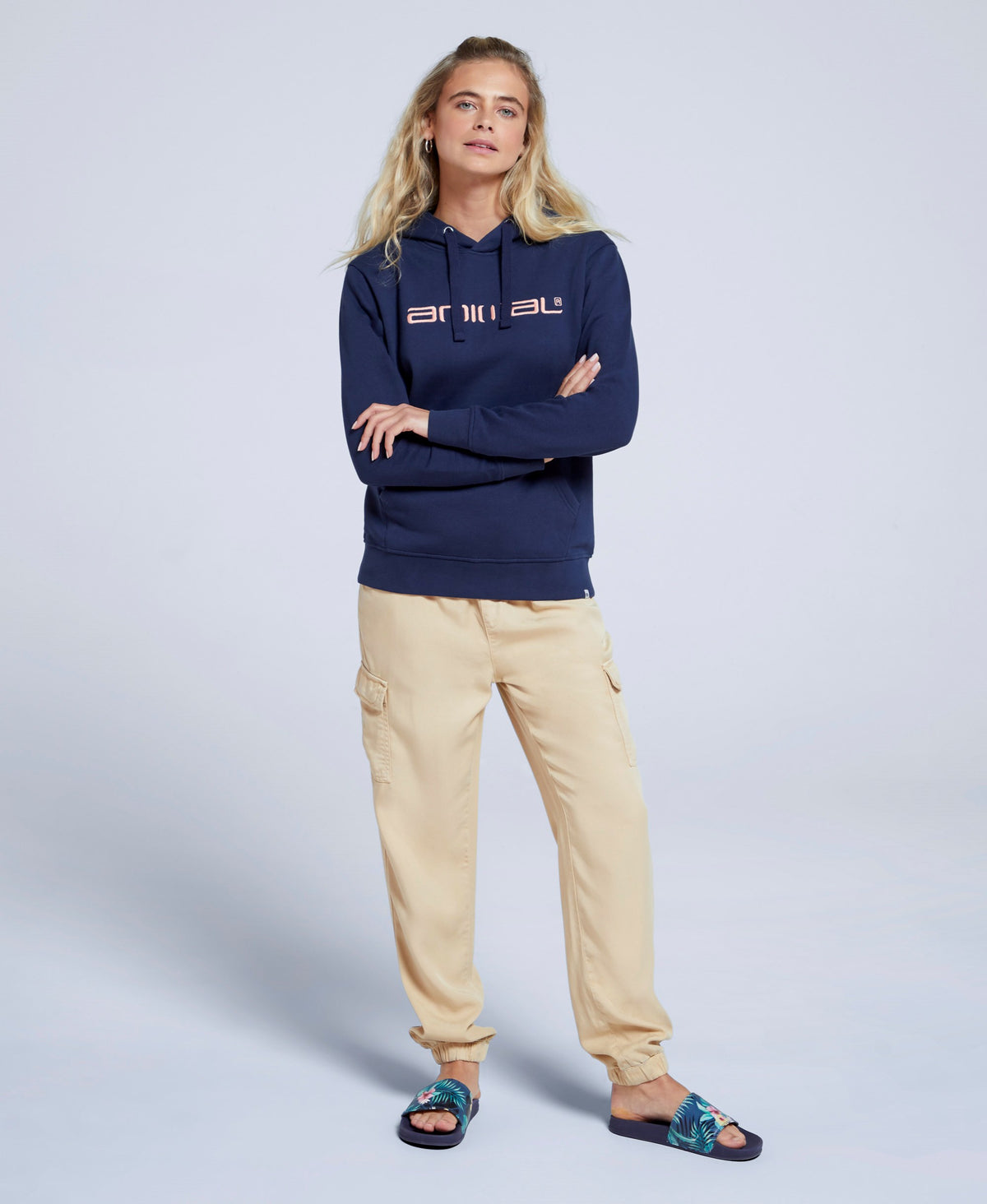 Maya Womens Hoodie - Navy