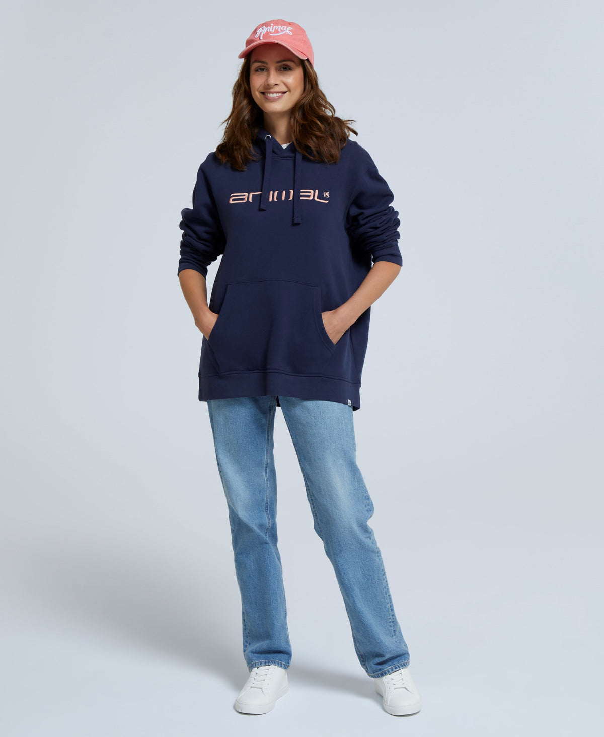 Maya Womens Hoodie - Navy