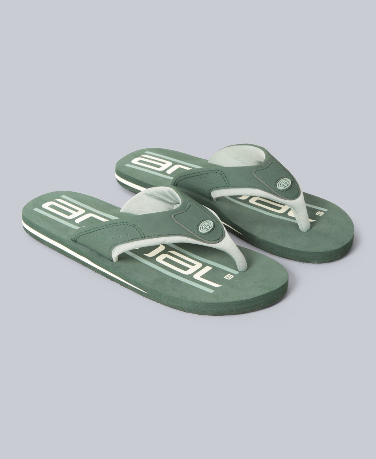 Jekyl Mens Flip-Flops - Khaki