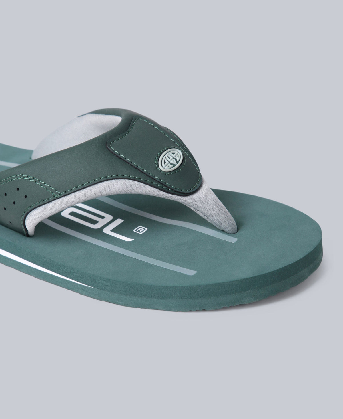 Jekyl Mens Flip-Flops - Khaki