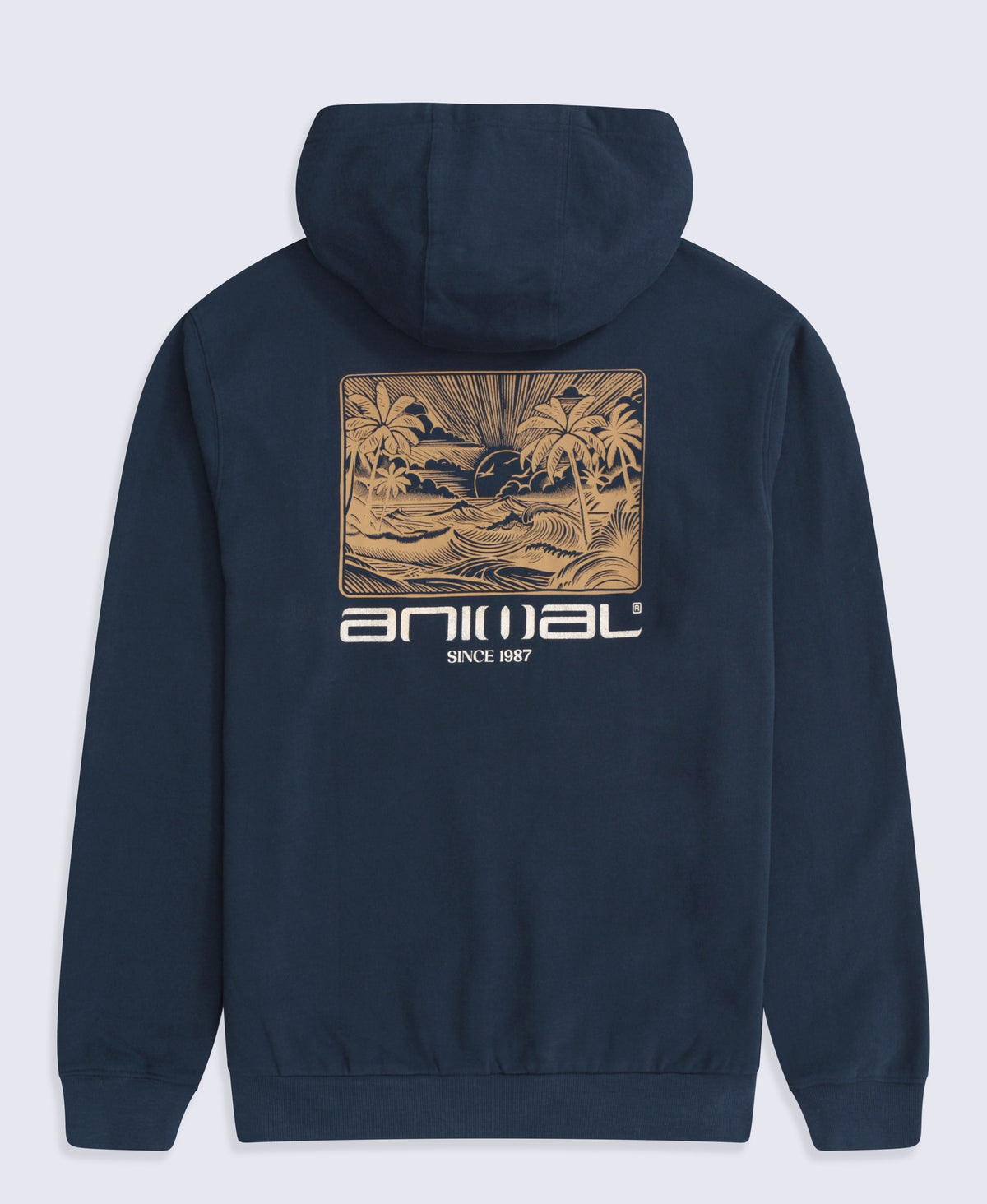 River Mens Hoodie - Cobalt