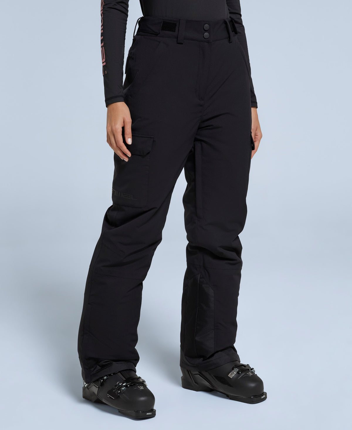 Glaze Womens Waterproof Ski Pants - Jet Black