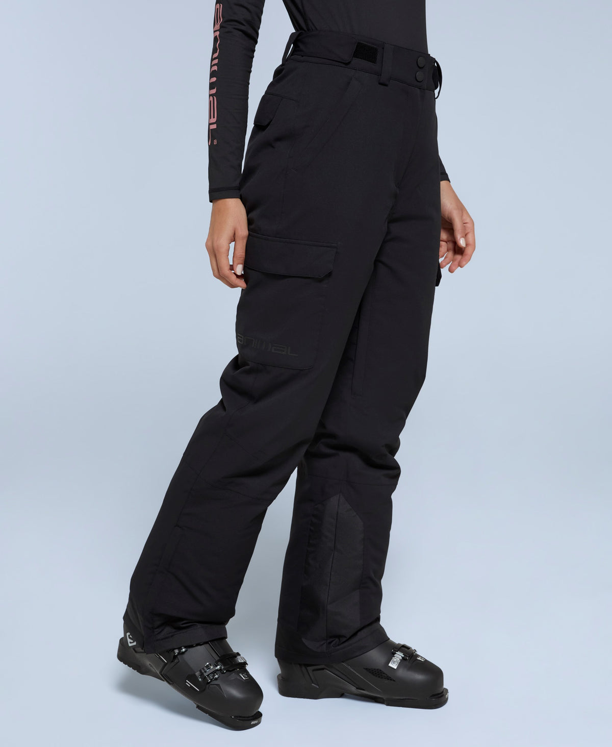 Glaze Womens Waterproof Ski Pants - Jet Black