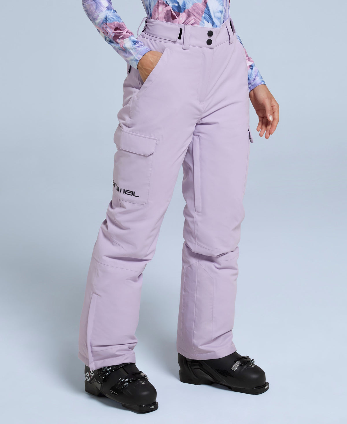 Glaze Womens Waterproof Ski Pants - Lilac