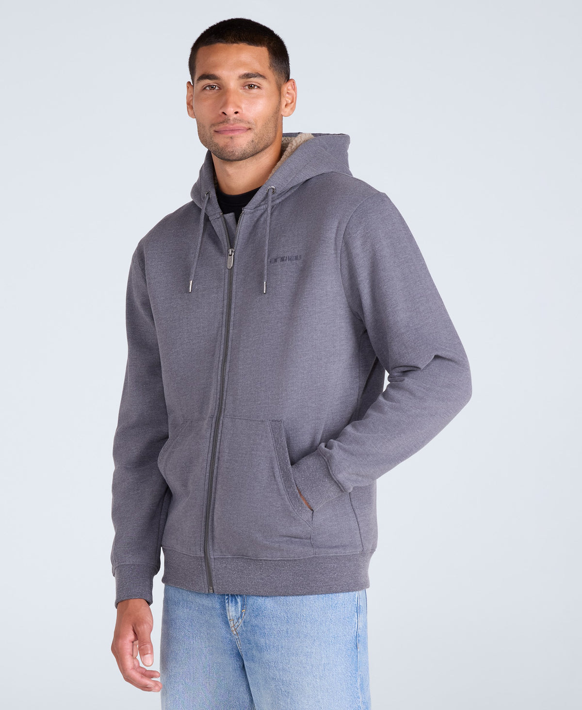 Samuel Mens Hoodie - Charcoal