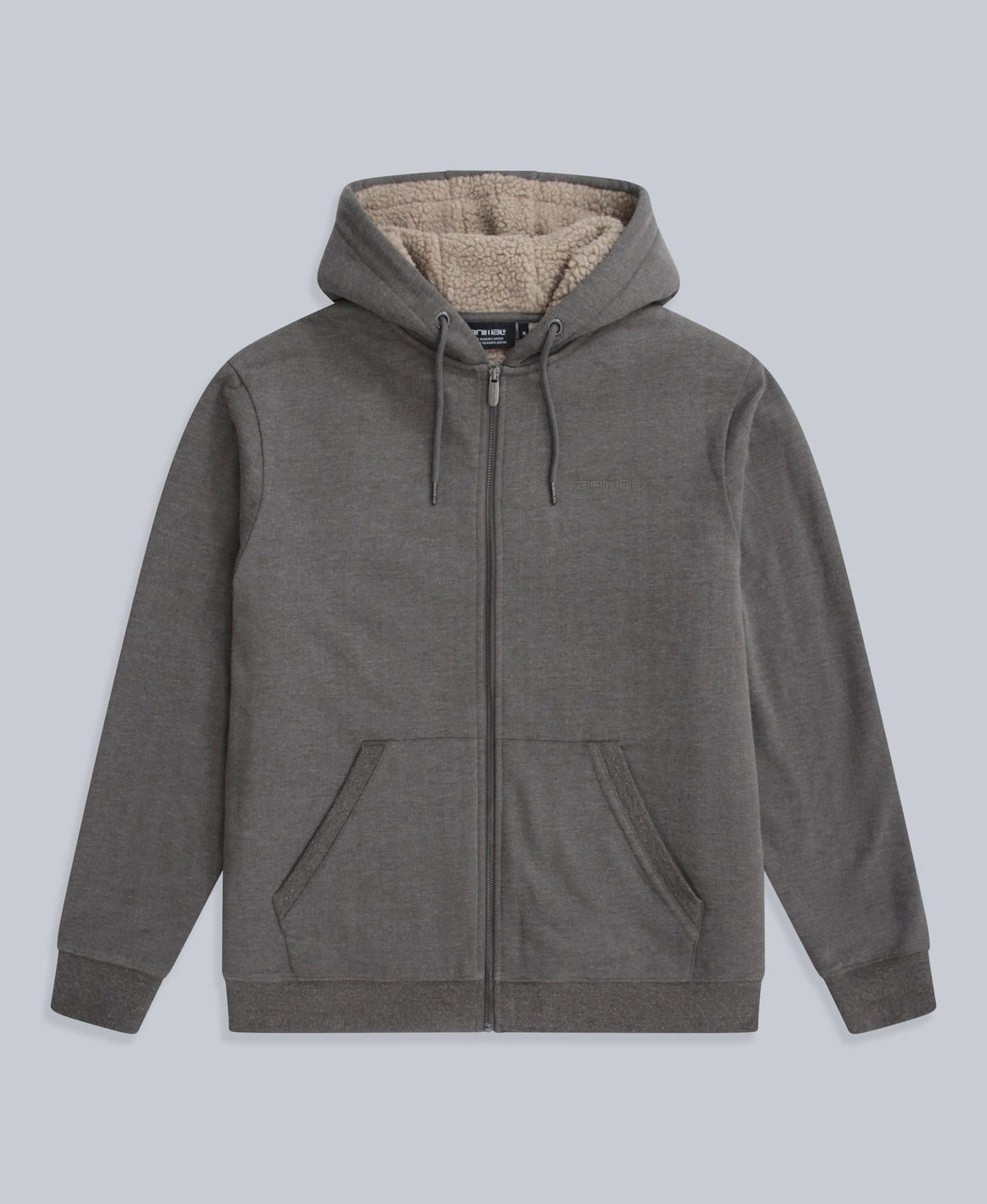 Samuel Mens Hoodie - Dark Khaki