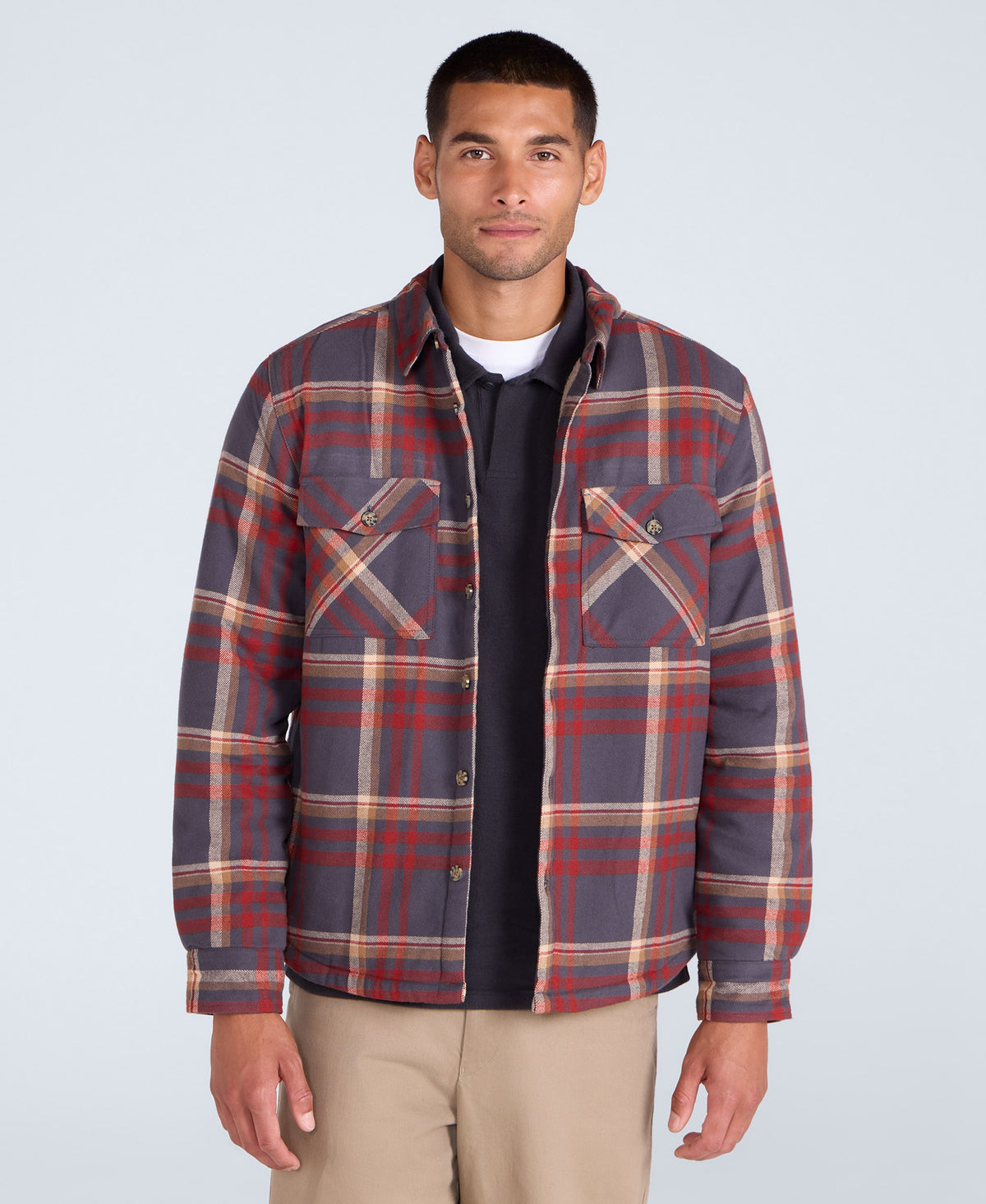 Tide Mens Shirt - Berry