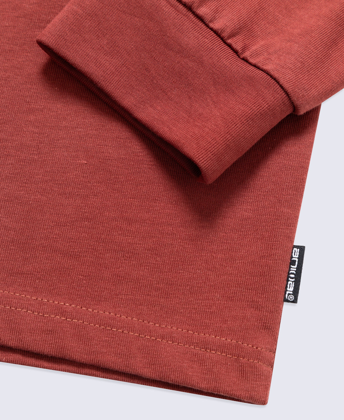 Tommy Mens Long Sleeve Tee - Rust