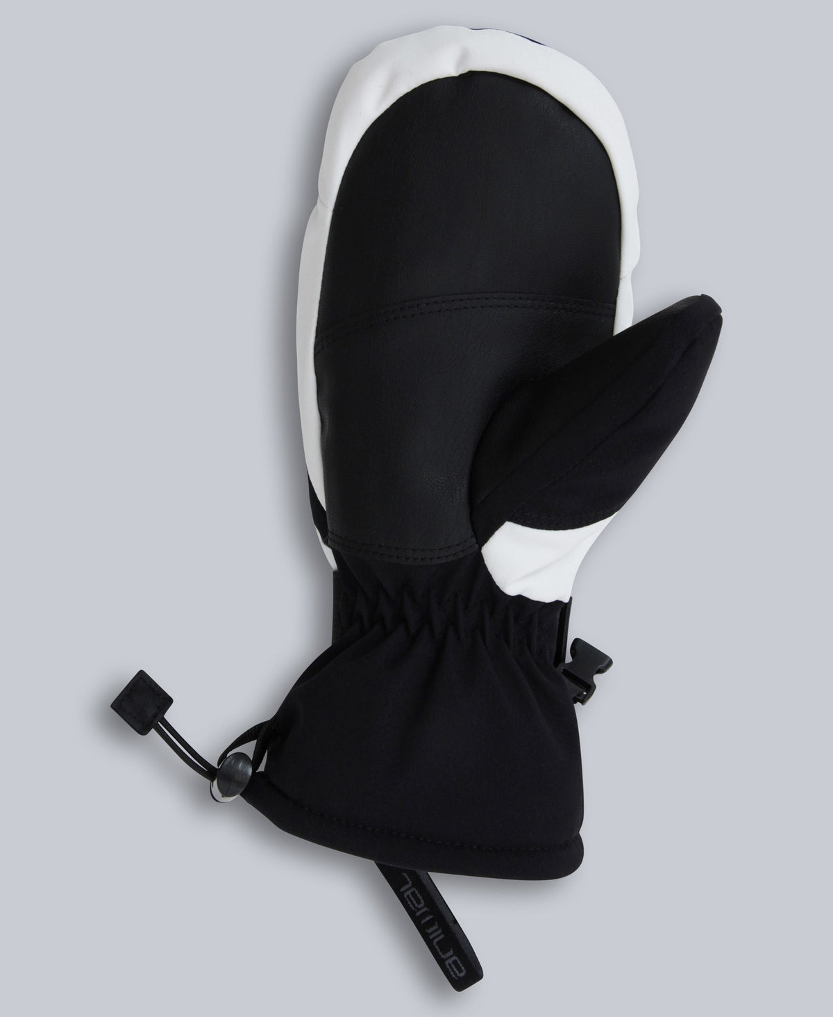 Track Womens Waterproof Snow Mittens - Monochrome
