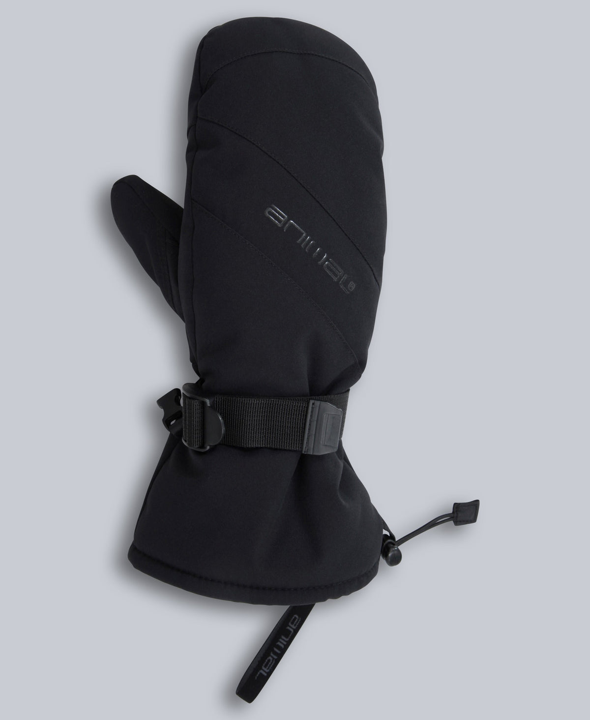 Snowstorm Mens Snow Mittens - Jet Black