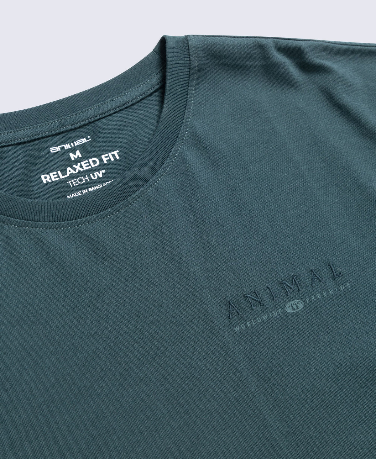 Chase Mens Plain Relaxed T-Shirt - Dark Green