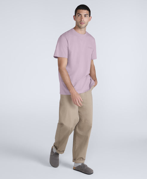 Chase Mens Summer Relaxed T-Shirt Dark Pink – Animal