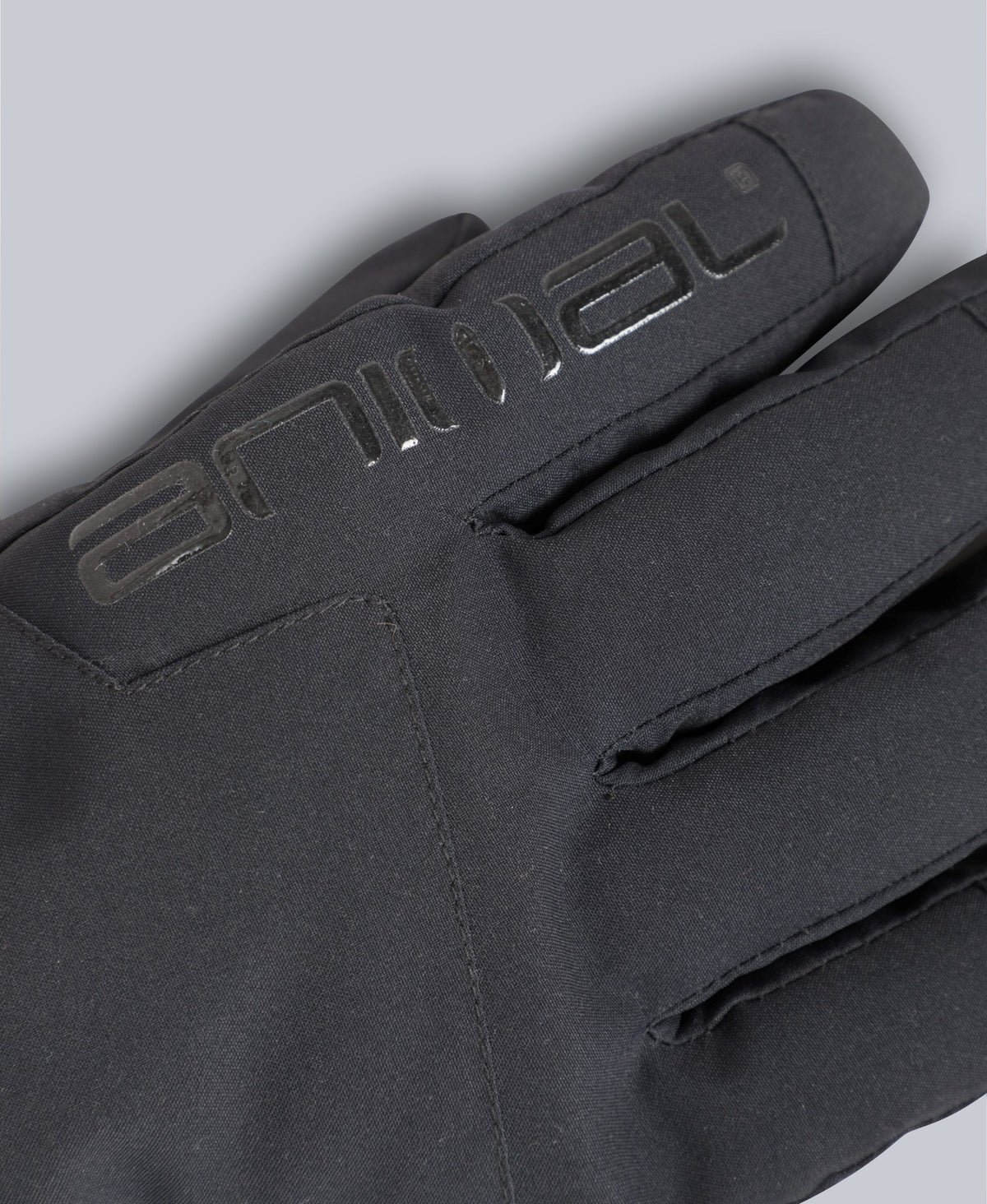 Edge Mens Waterproof Snow Gloves - Jet Black