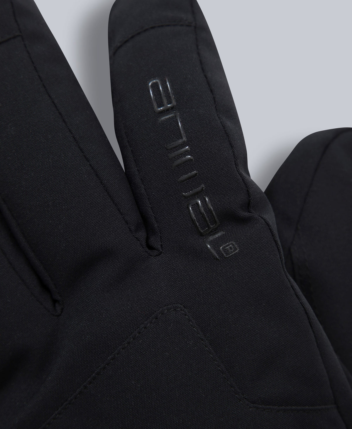 Edge Mens Waterproof Snow Gloves - Jet Black
