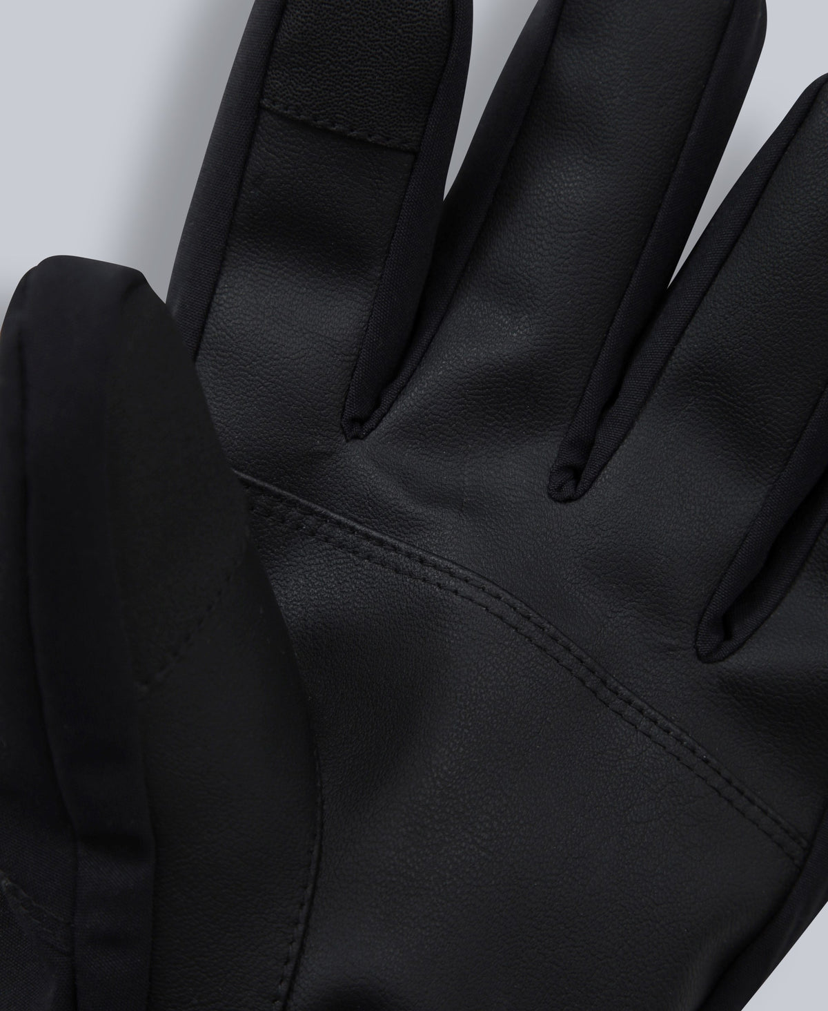Edge Mens Waterproof Snow Gloves - Jet Black