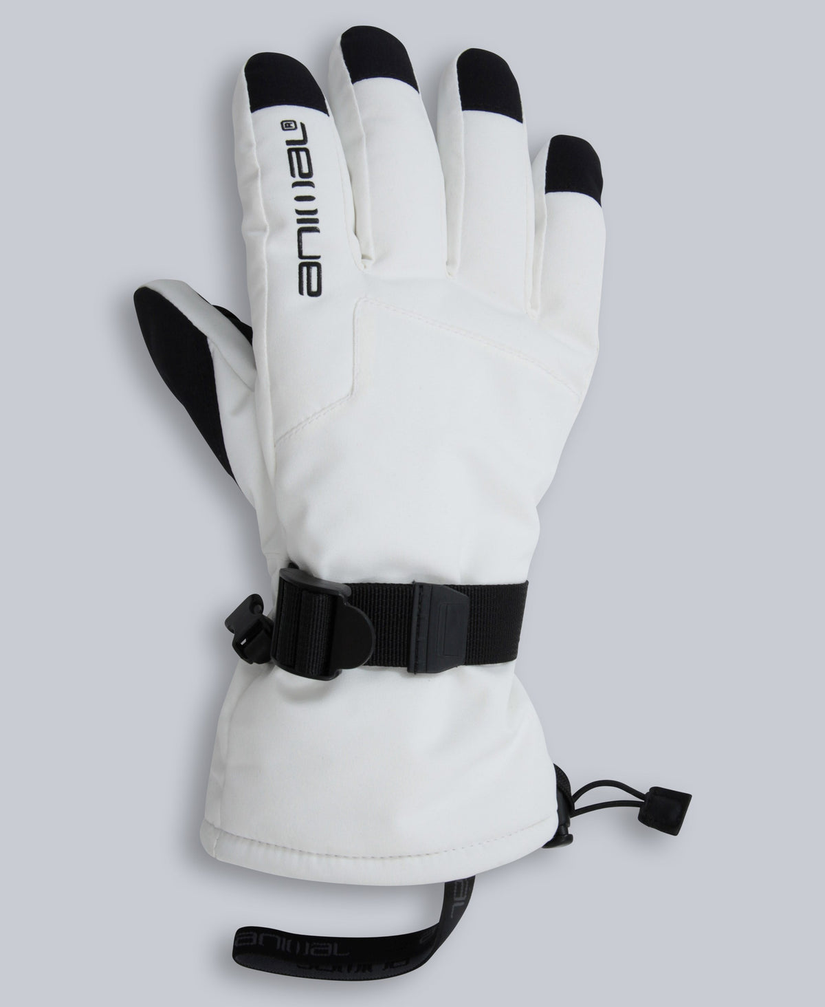 Flow Womens Waterproof Snow Gloves - White