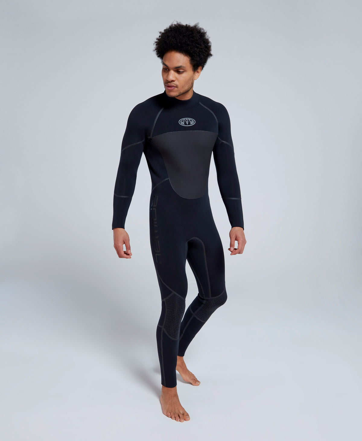 Holmes Mens 5mm Winter Wetsuit - Black