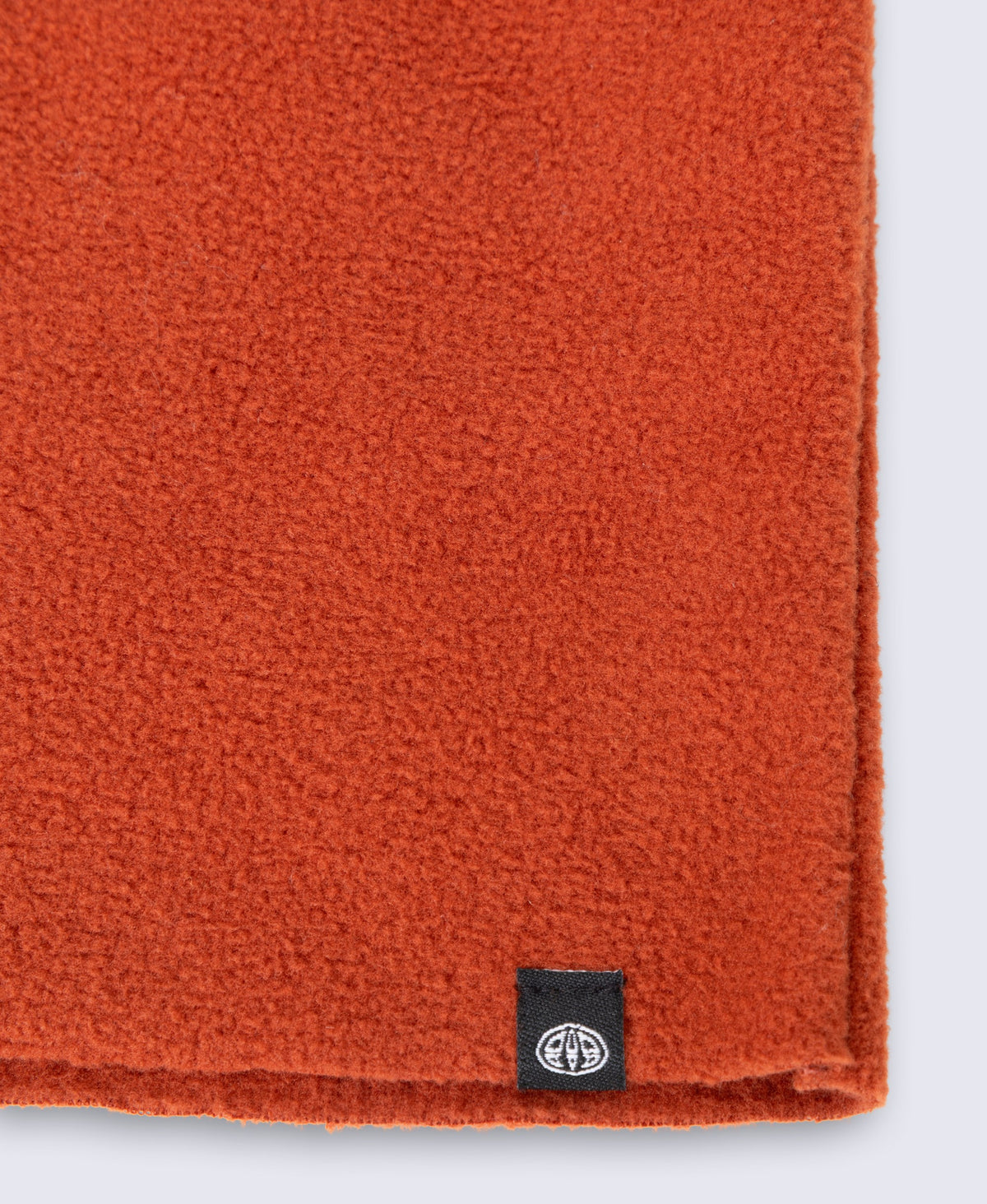 Frosted Mens Neck Gaiter - Rust