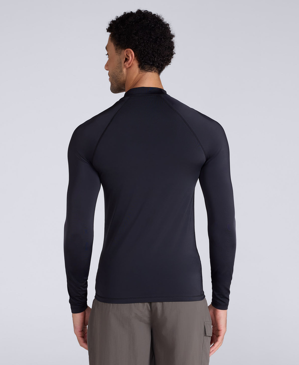 Sonny Mens Logo Rash Vest - Black