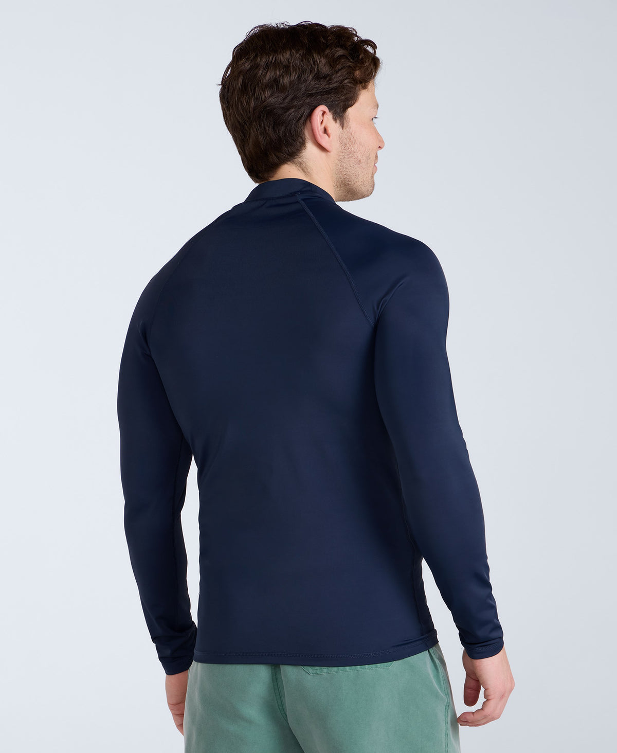 Sonny Mens Logo Rash Vest - Dark Blue