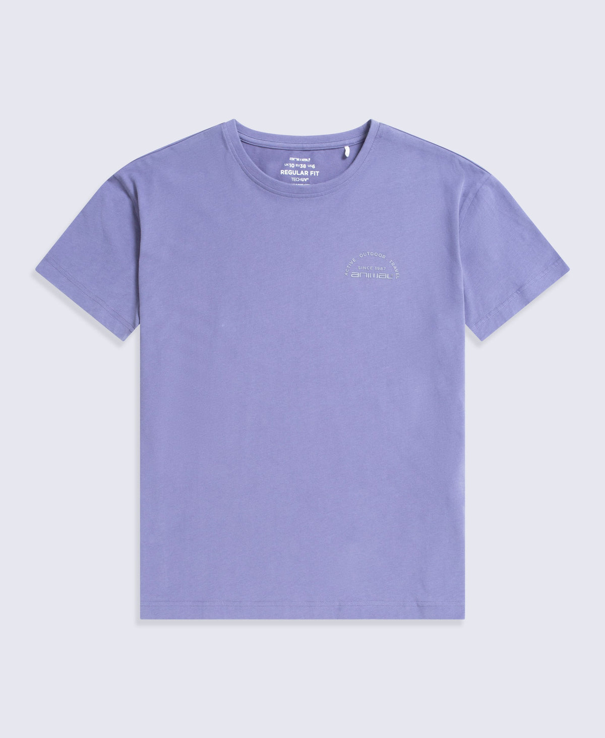 Leena Womens Boxy T-Shirt - Purple