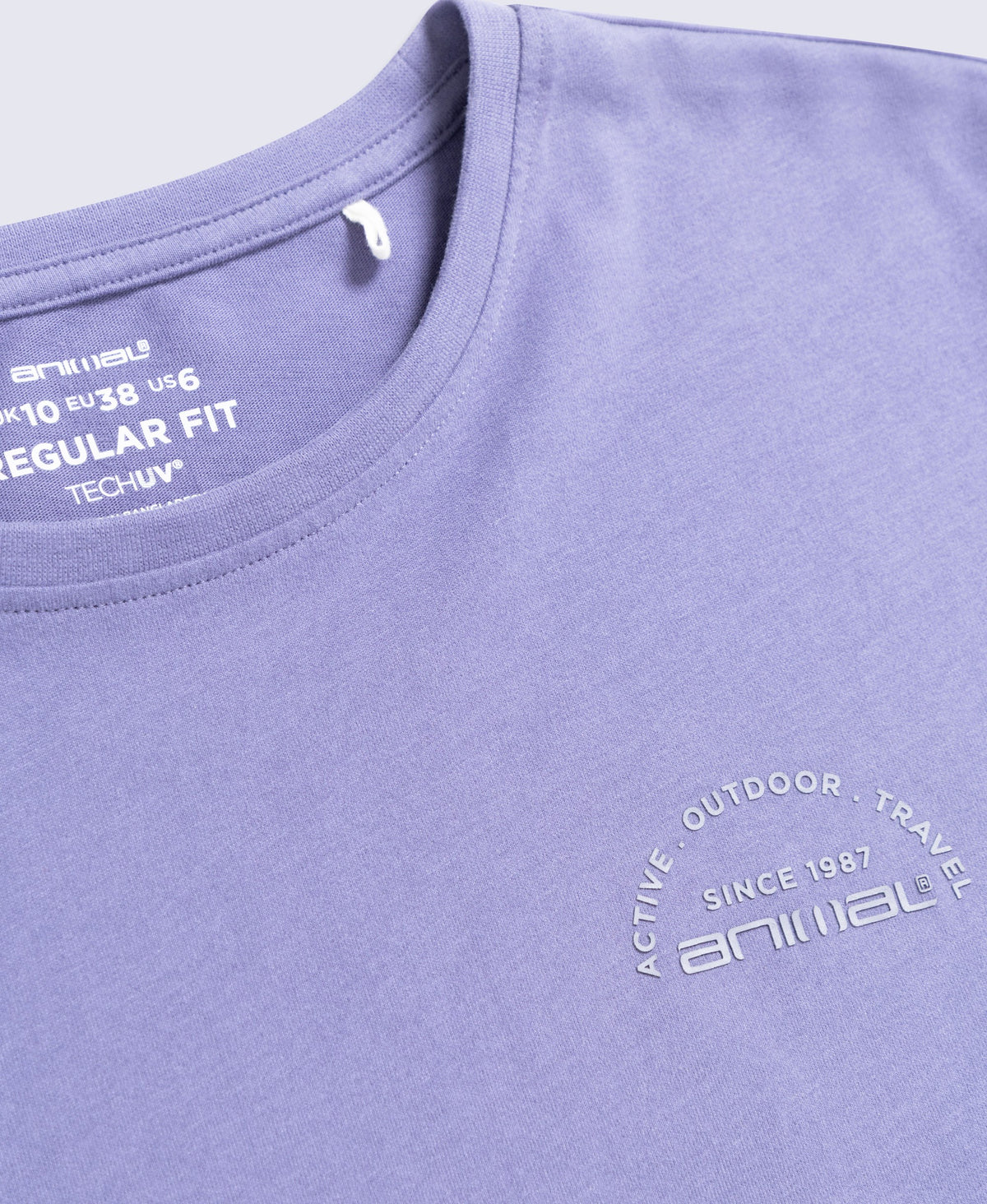 Leena Womens Boxy T-Shirt - Purple