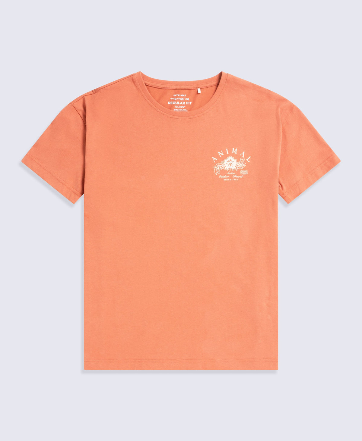 Leena Womens Boxy T-Shirt - Rust