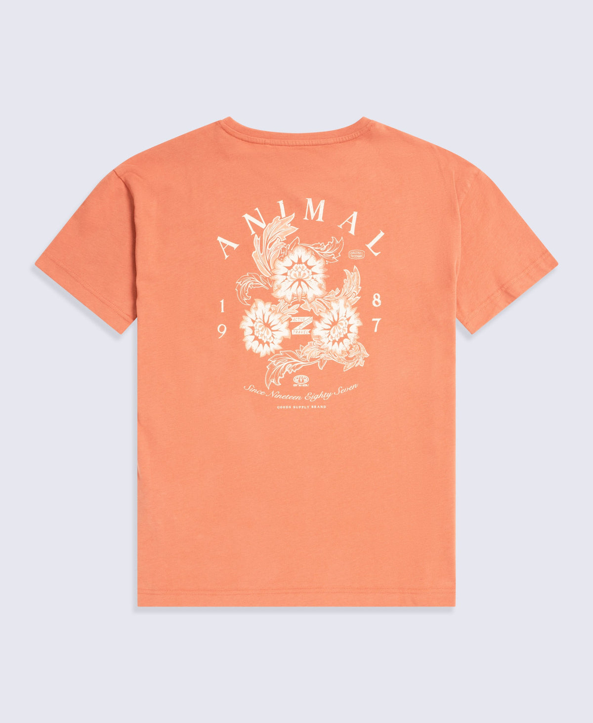 Leena Womens Boxy T-Shirt - Rust