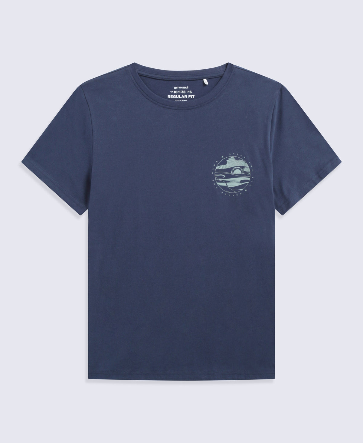 Carina Womens Graphic T-Shirt - Dark Blue