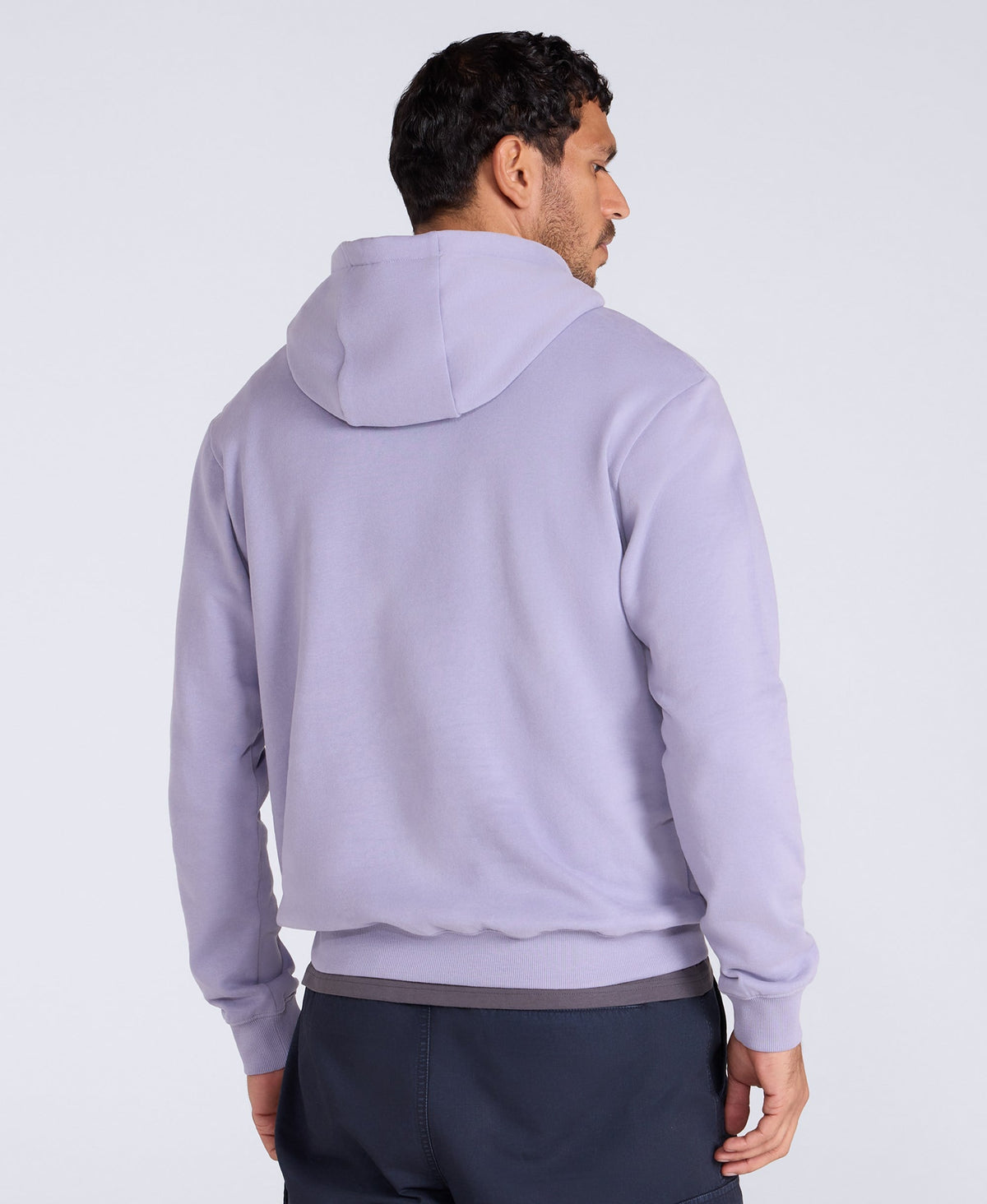 Driver Mens Logo Hoodie - Light Blue
