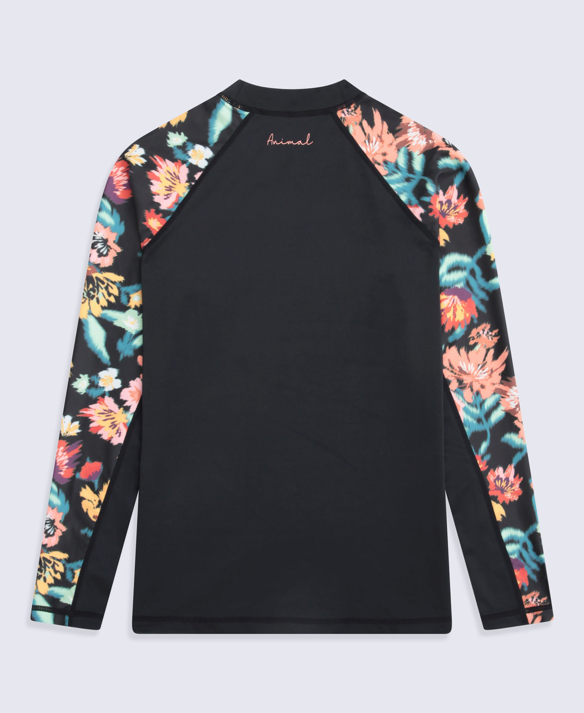 Lillie Womens Printed Panel Rash Vest - Mixed
