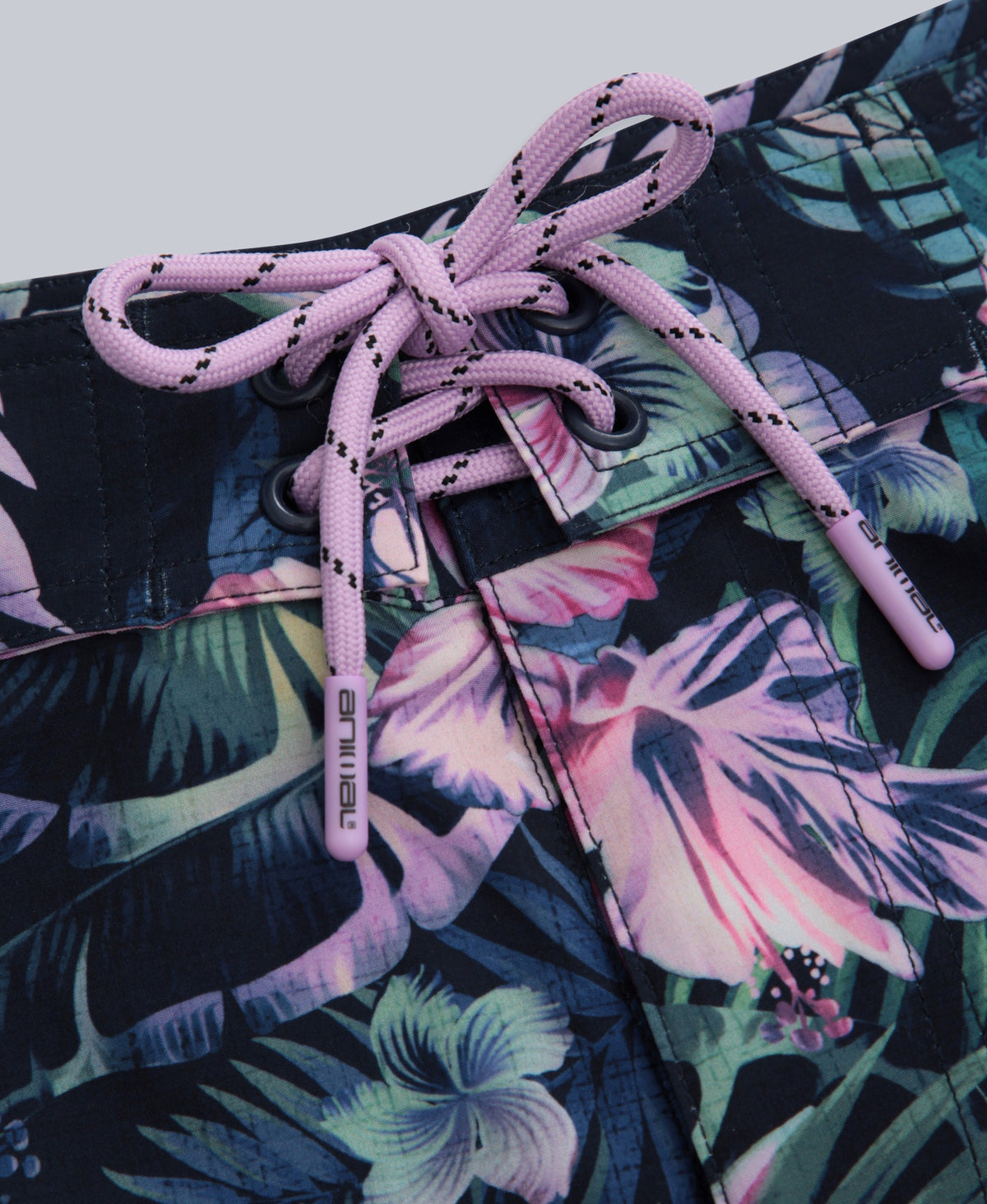 Aurora Womens Printed Mini Boardshort - Dark Blue