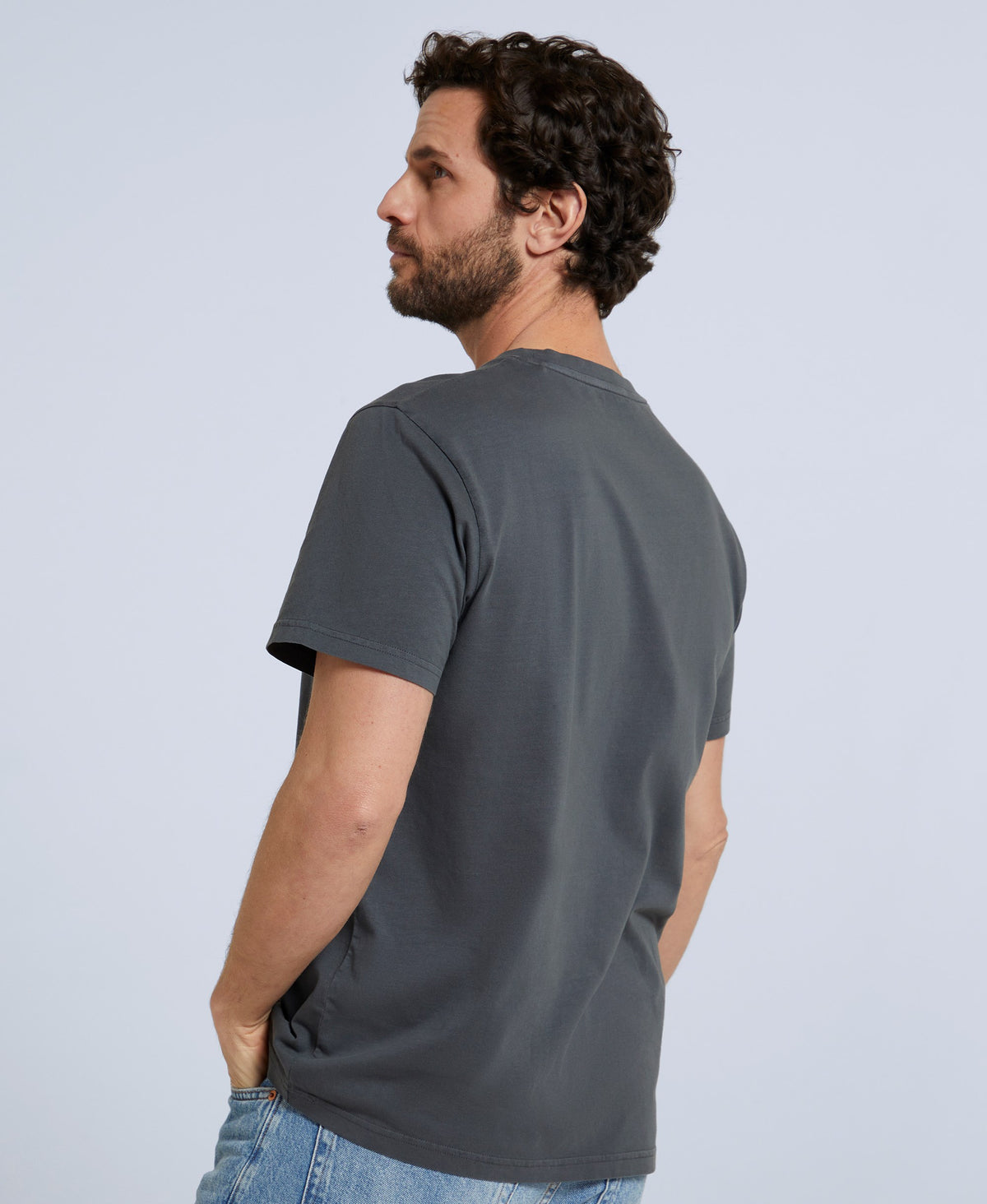 Jacob Mens T-Shirt - Charcoal