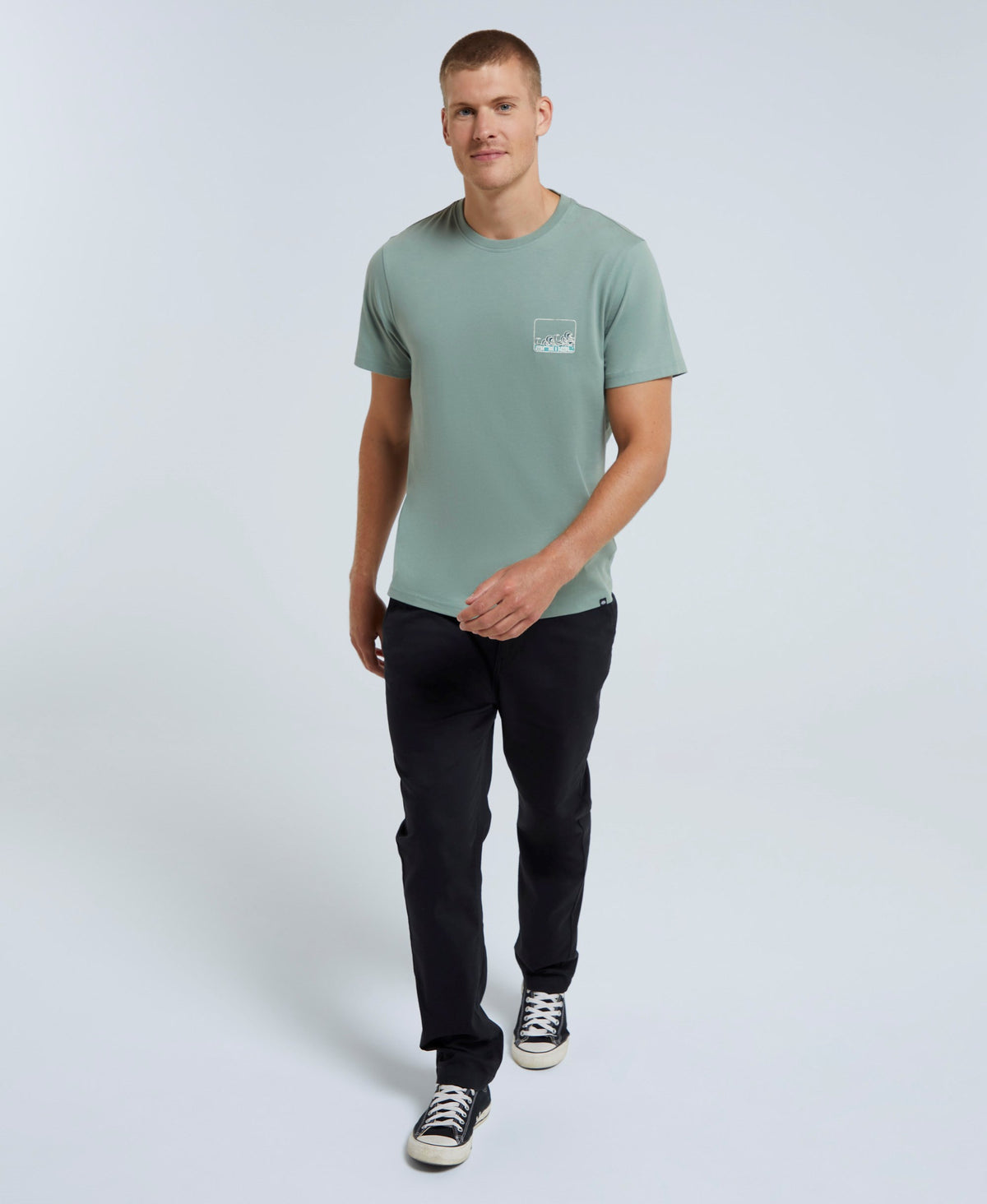 Jacob Mens T-Shirt - Pale Green