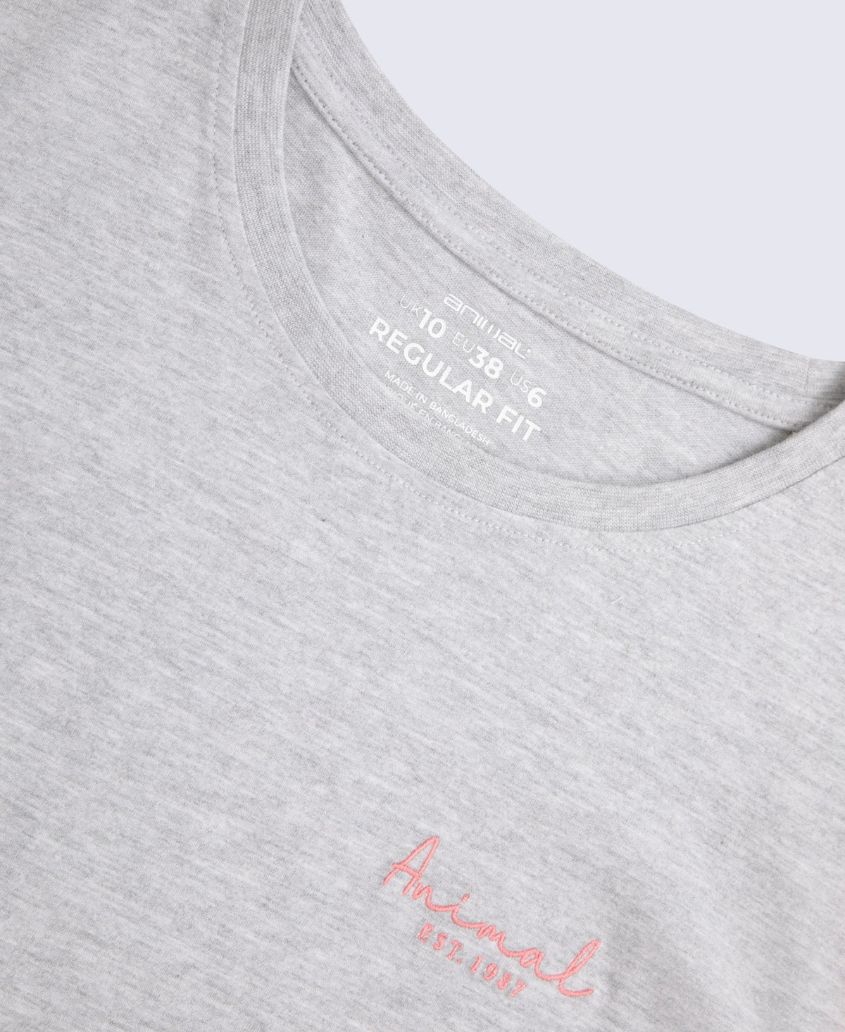 Marina Womens Logo T-Shirt - Dark Grey