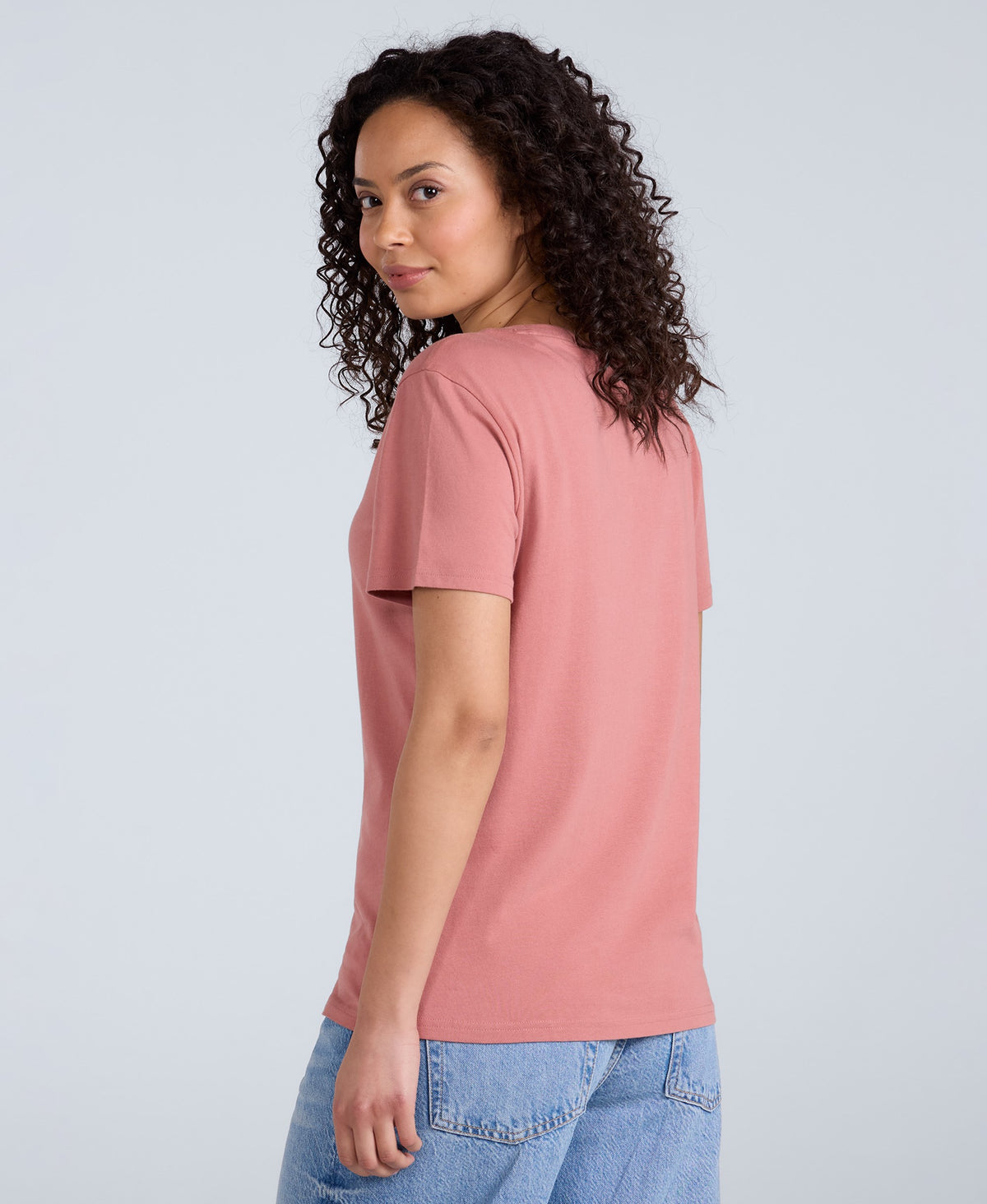 Marina Womens Logo T-Shirt - Dark Pink