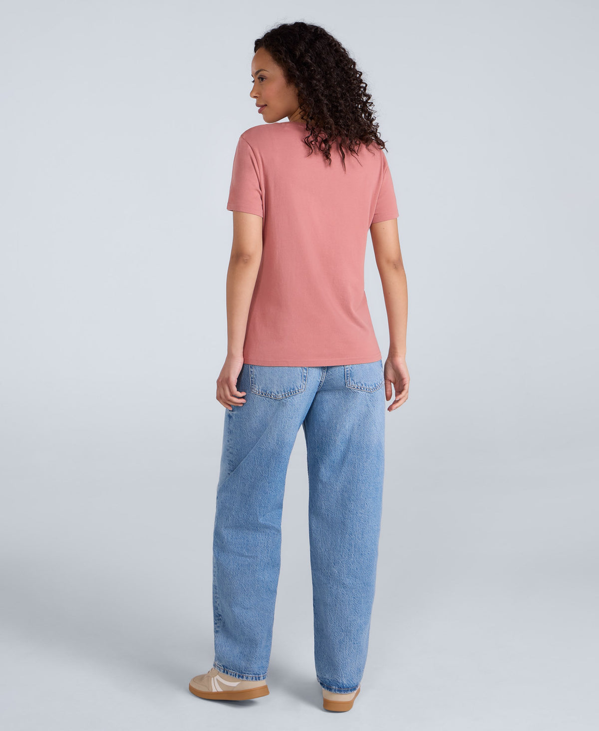 Marina Womens Logo T-Shirt - Dark Pink
