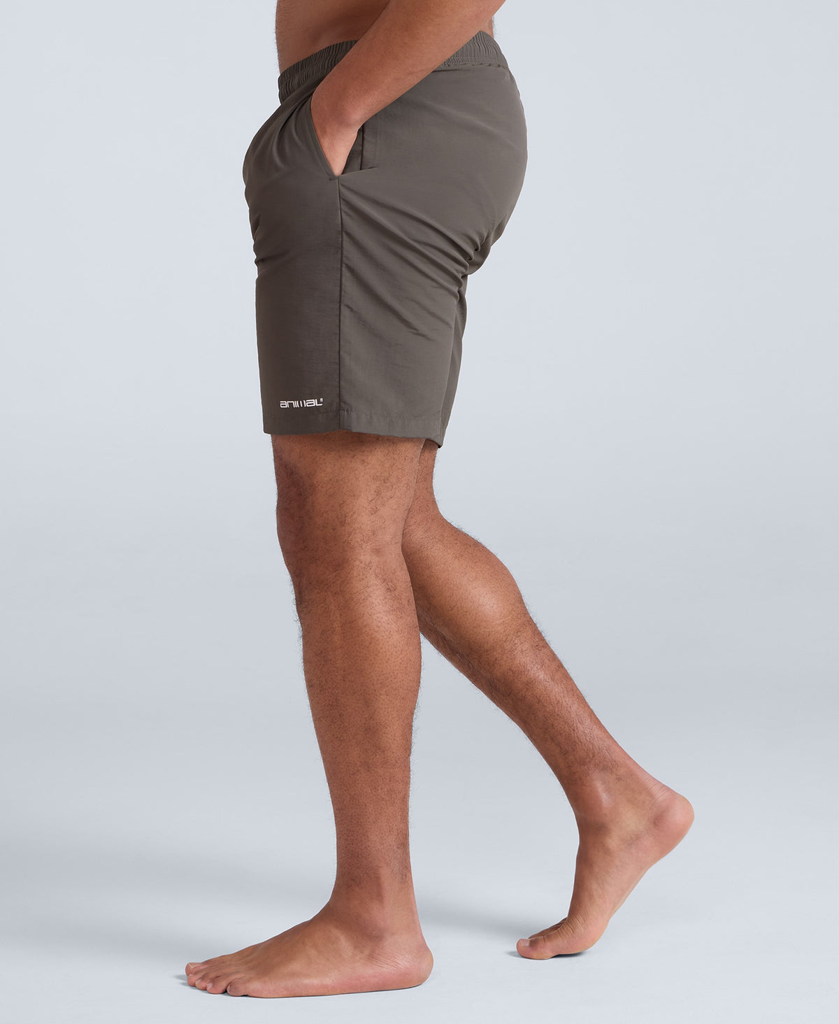Reeva Mens Swim Shorts - Khaki