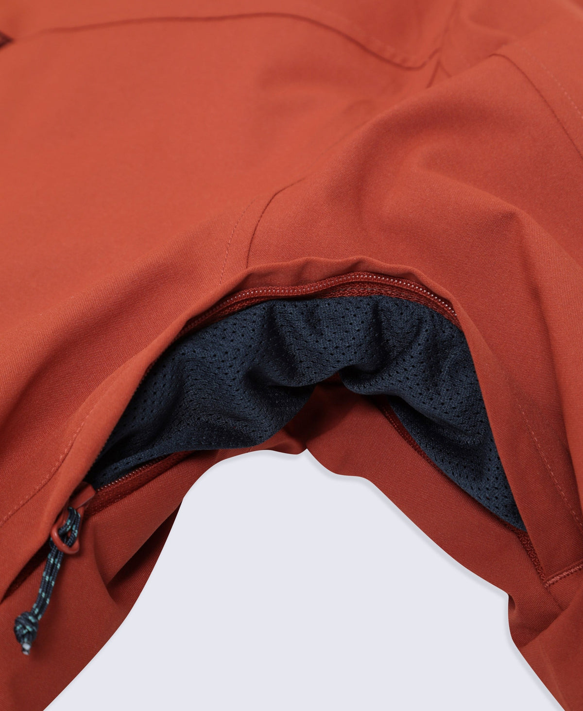 Laxx Mens Logo Waterproof Snow Jacket - Rust