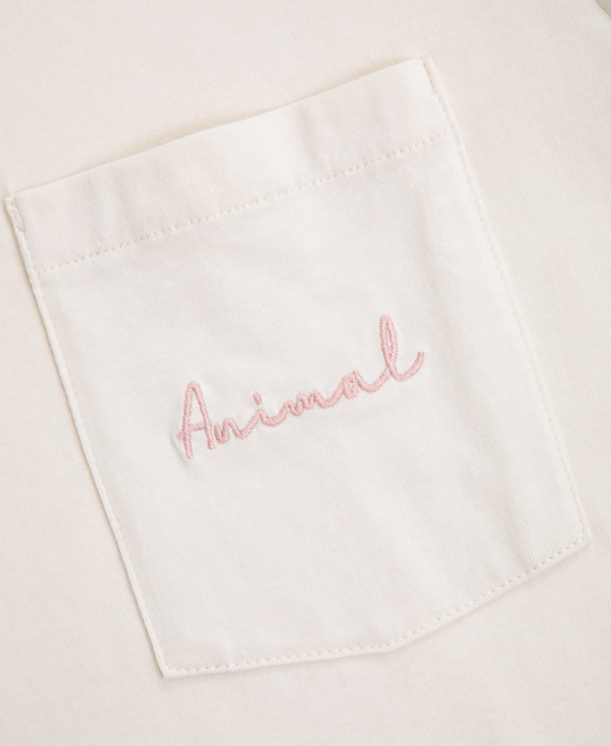 Driftoff Womens Pyjama Set - Off White