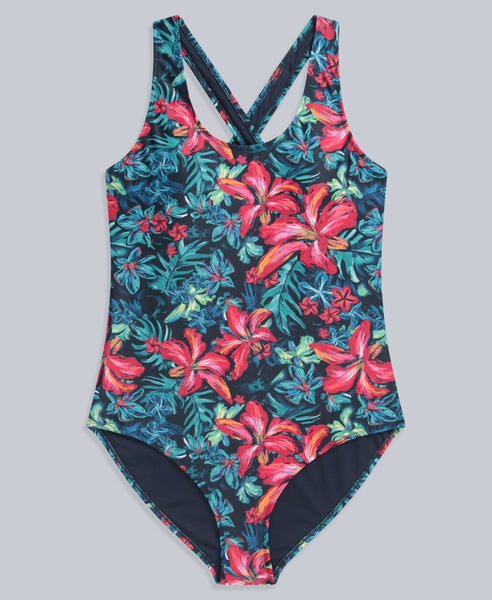 【meeさま用】Nala  back open swim inner wear Buy Speedo Blue Womens Endurance+ Longer Body V-Neck Swimsuit from