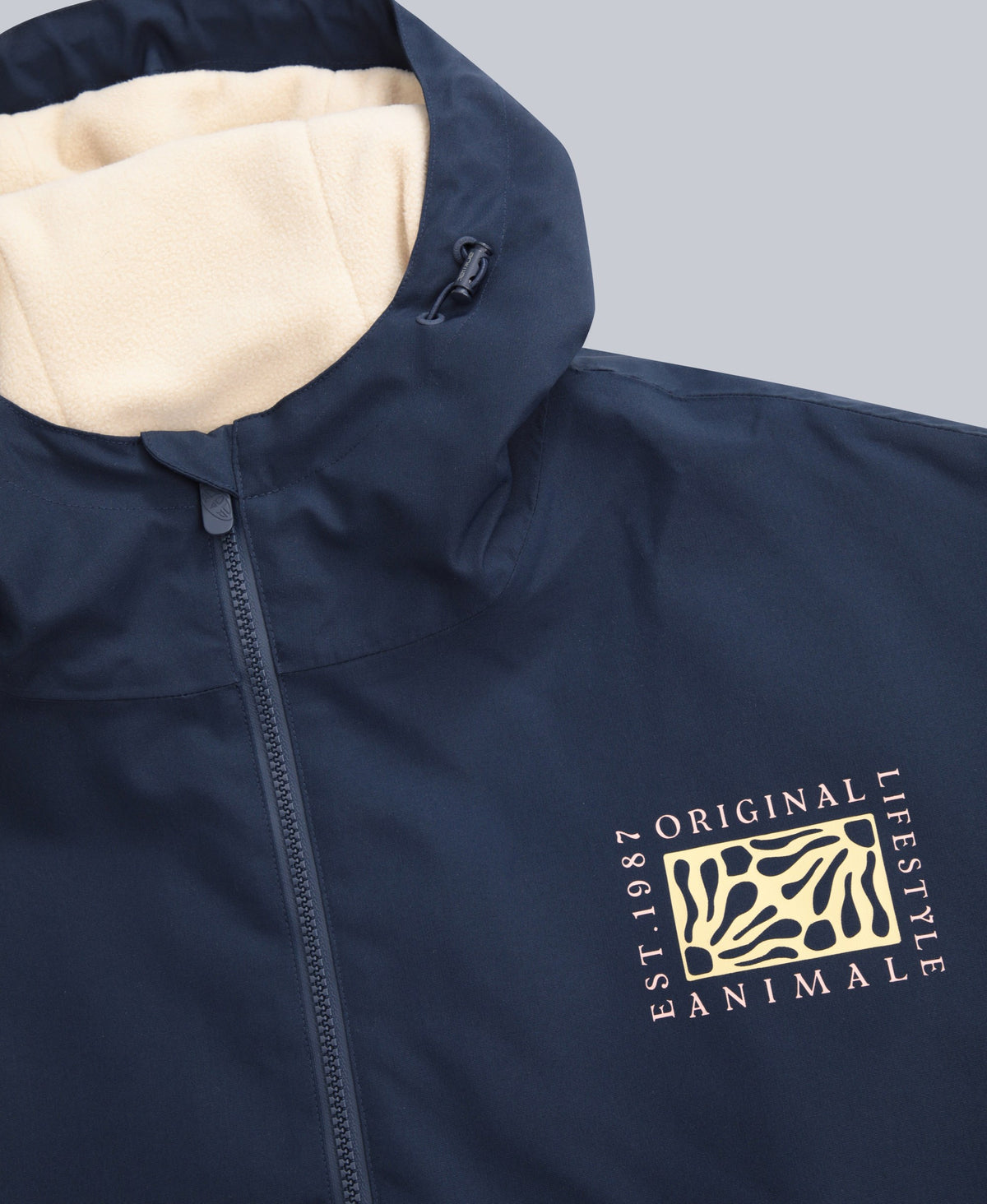 Misty Womens Fleece Lined Parka - Blue