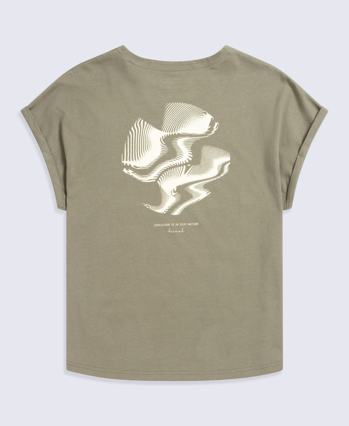 Holly Womens Logo T-Shirt - Khaki