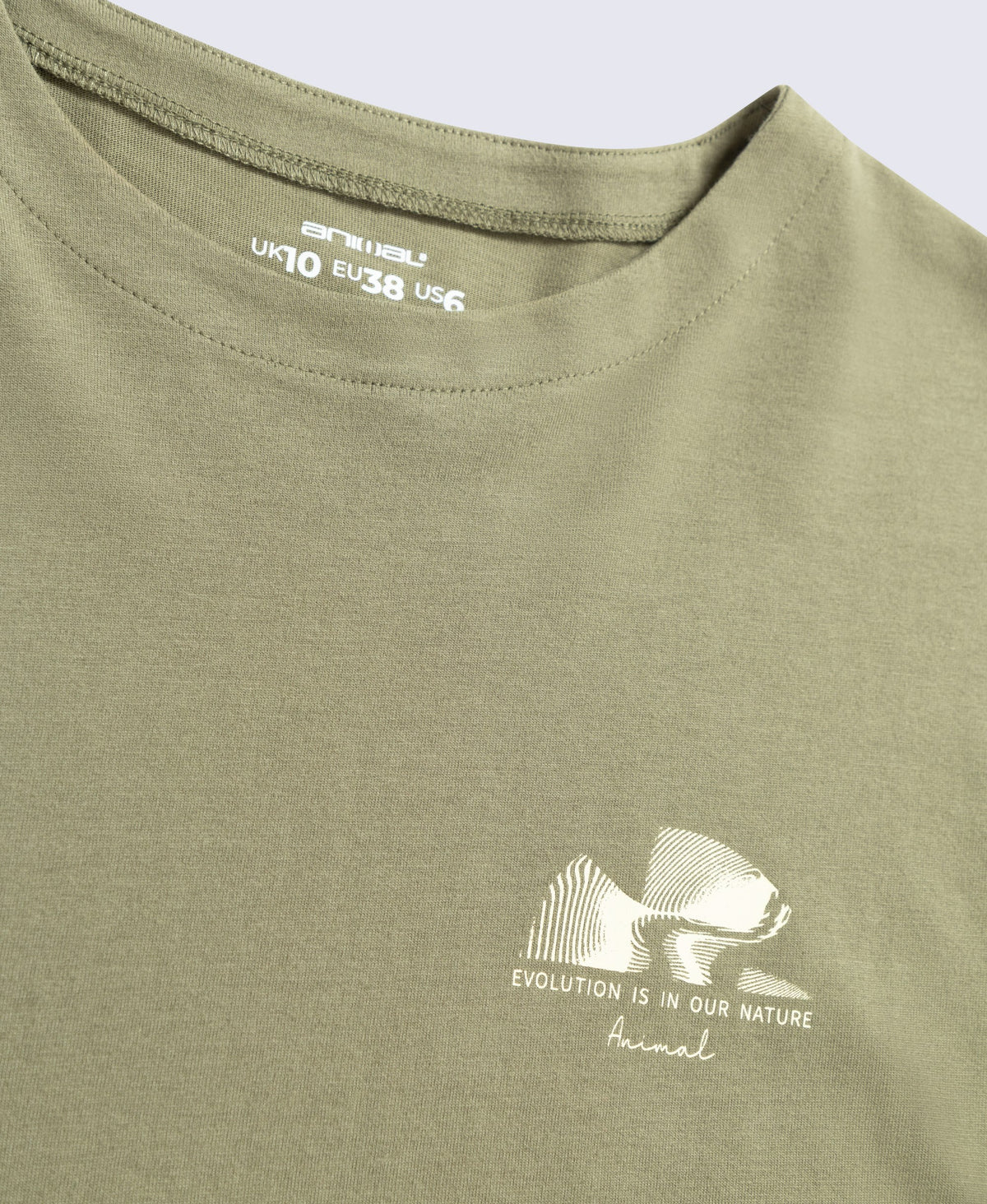 Holly Womens Logo T-Shirt - Khaki