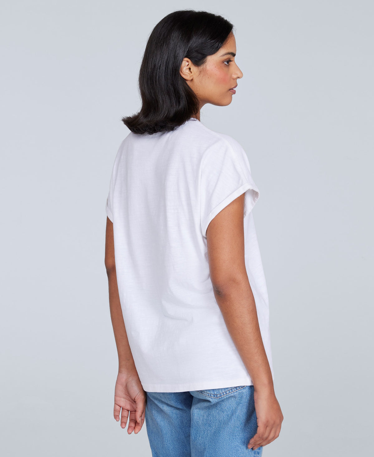 Holly Womens Logo T-Shirt - Off White