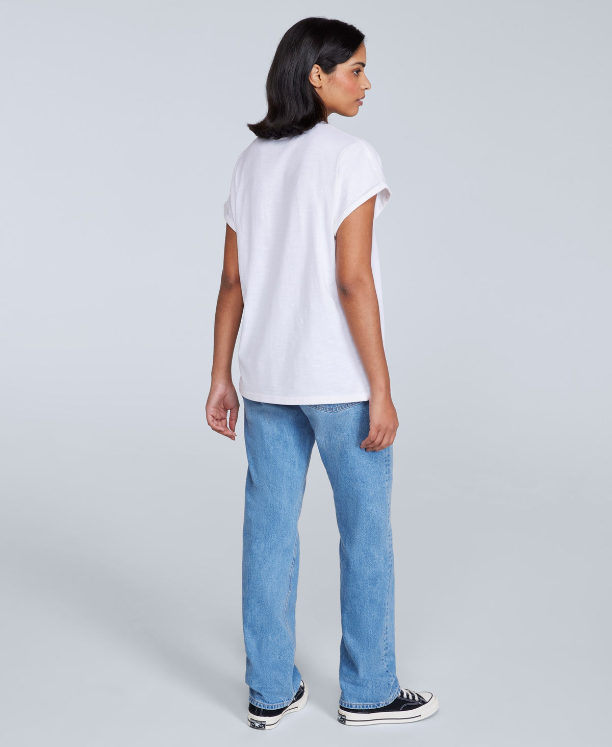 Holly Womens Logo T-Shirt - Off White