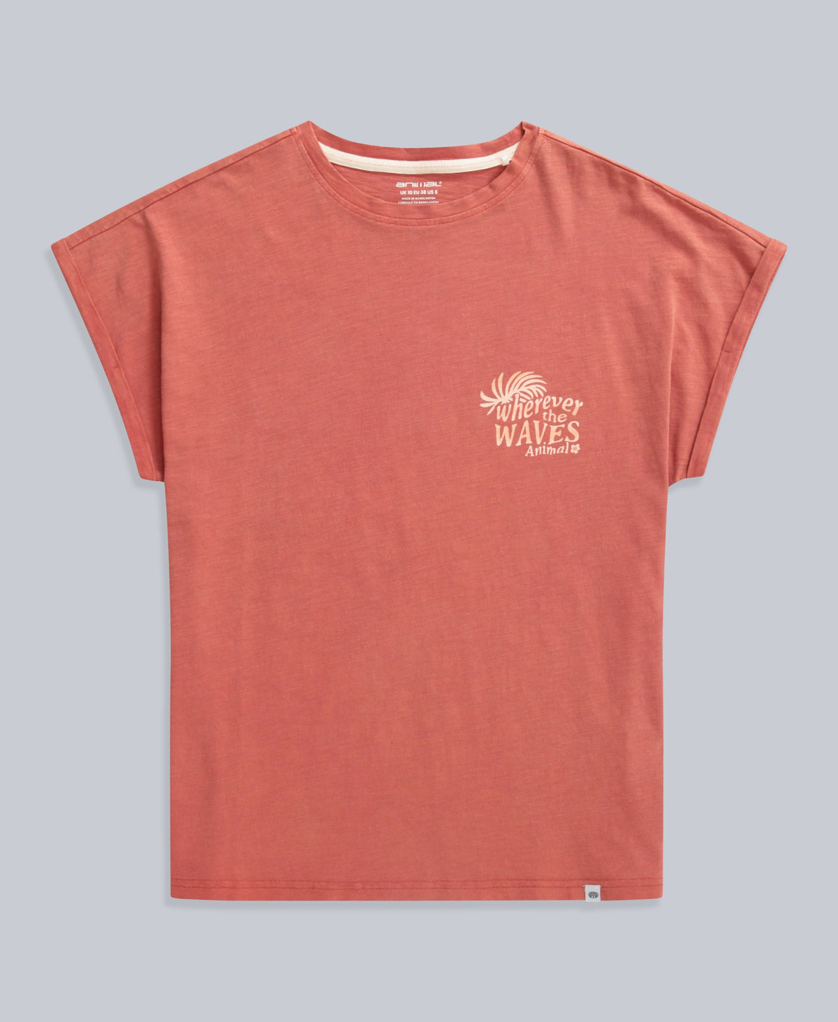Holly Womens Logo T-Shirt - Rust
