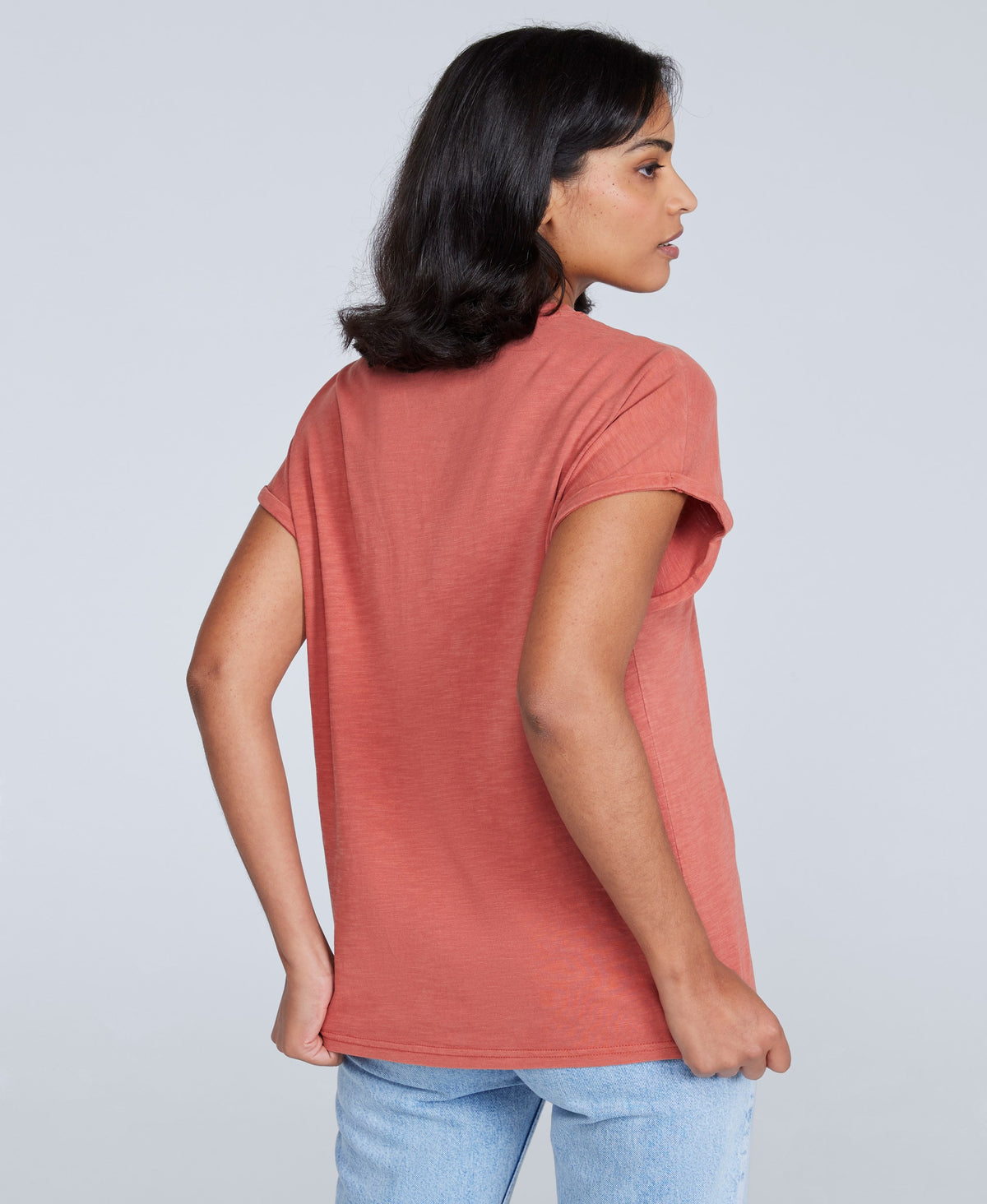 Holly Womens Logo T-Shirt - Rust